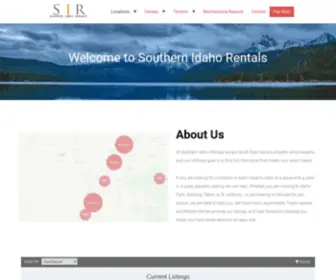 Sidahorentals.com(Southern Idaho Rentals) Screenshot