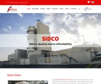 Sidco.com.sa(Sidco) Screenshot