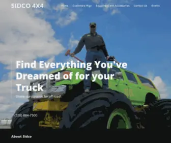 Sidco4X4.com(Sidco 4x4) Screenshot