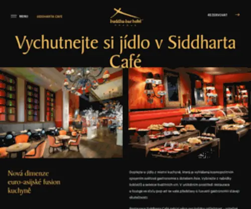 Siddhartacafeprague.cz(Siddharta Café) Screenshot