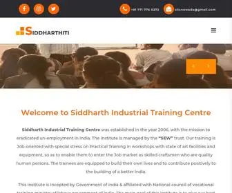 Siddharthiti.co.in(Siddharth Industrial Training Centre) Screenshot