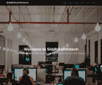 Siddhikainfotech.com(Siddhikainfotech) Screenshot