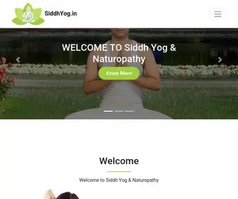 Siddhyog.in(Yoga) Screenshot