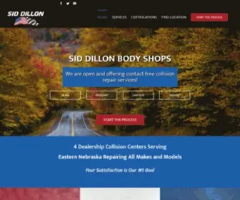 Siddillonbodyshop.com(Sid Dillon Body Shops) Screenshot