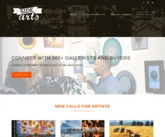 Sidearts.com(Side Arts) Screenshot