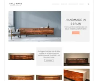 Sideboard-Design.de(Handgefertigte Sideboards aus Berlin) Screenshot