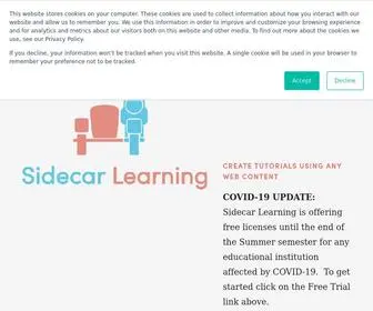 Sidecarlearning.com(Info@) Screenshot