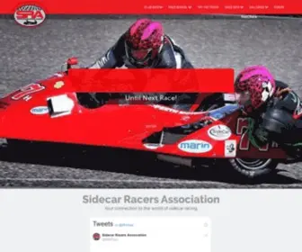 Sidecarracers.com(Sidecar Racers Association) Screenshot