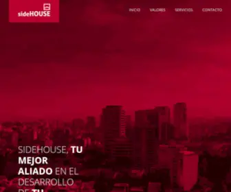 Sidehouse.mx(Tu mejor aliado en el desarrollo de tu negocio inmobiliario) Screenshot