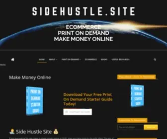 Sidehustle.site(Print On Demand) Screenshot