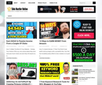 Sidehustleronline.com(Side Hustler Online) Screenshot