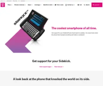 Sidekick.com(The iconic T) Screenshot