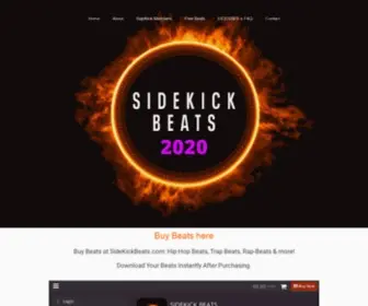 Sidekickbeats.com(SideKick Beats) Screenshot