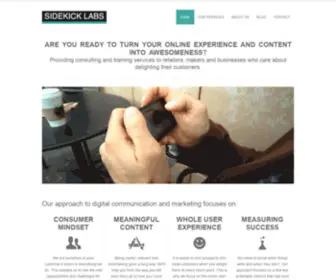 Sidekicklabs.com(Sidekick Labs) Screenshot