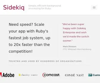 Sidekiq.org(Sidekiq) Screenshot