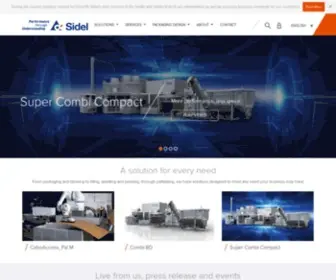 Sidel.cn(Complete lines and components for food & beverage) Screenshot