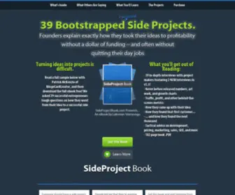 Sideprojectbook.com(SideProject Book) Screenshot