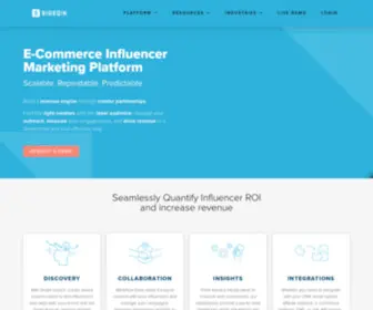 Sideqik.com(E-Commerce Influencer Marketing Platform) Screenshot