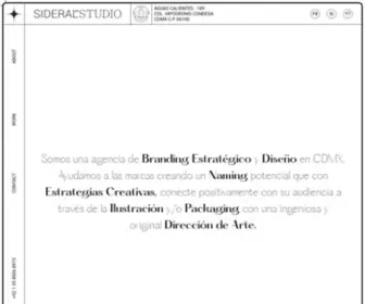 Sideral.mx(Sideral Studio) Screenshot