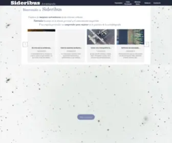 Sideribus.com(Astrofotografia amateur por Sideribus) Screenshot