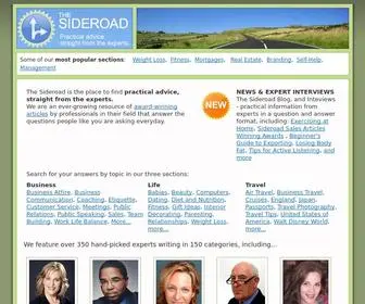 Sideroad.com(The Sideroad) Screenshot