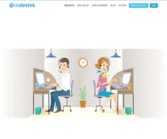 Sidestek.com(Destek Program) Screenshot