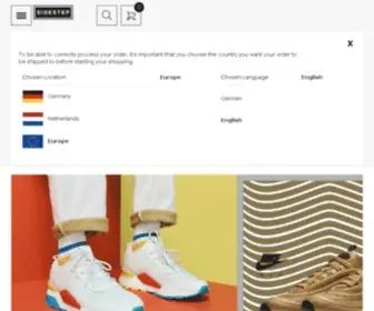 Sidestep-Sneakers.com(Sidestep Sneakers) Screenshot