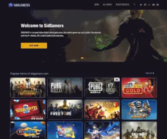 Sidgamers.com(Sidgamers) Screenshot