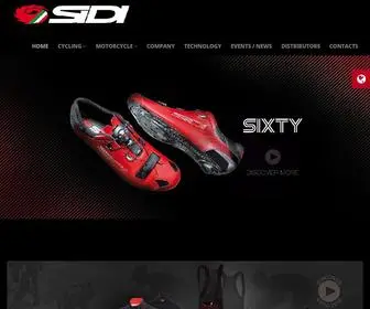 Sidi.com(Scarpe e Abbigliamento per Ciclismo e Motociclismo) Screenshot
