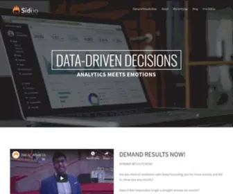 Sidi.io(Demand Generation Marketing Agency For Tech Companies) Screenshot