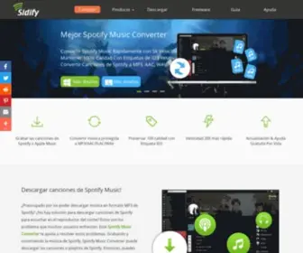 Sidify.es(Oficial) Screenshot