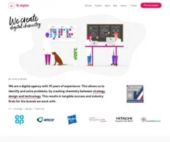 Sidigital.co(Web Design and Development Agency in Portsmouth) Screenshot