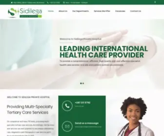 Sidilegaprivatehospital.co.bw(SIDILEGA) Screenshot