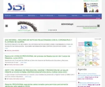 Sidimurcia.org(Sindicato Independiente de Docentes) Screenshot
