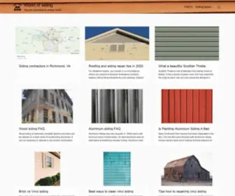 Sidinglab.com(World of siding) Screenshot