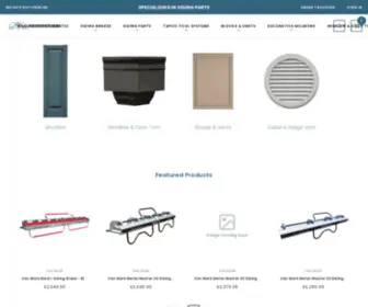 Sidingparts.com(Siding Parts) Screenshot