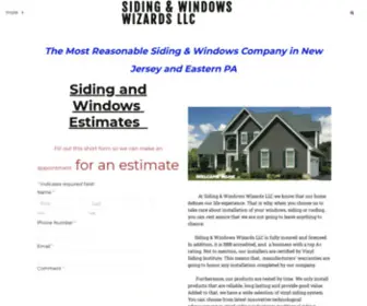 Sidingwizard.com(Siding and Windows Wizards) Screenshot