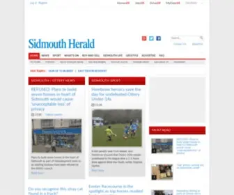 Sidmouthherald.co.uk(Sidmouth News) Screenshot