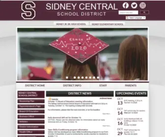 Sidneycsd.com(Sidney Central School District) Screenshot
