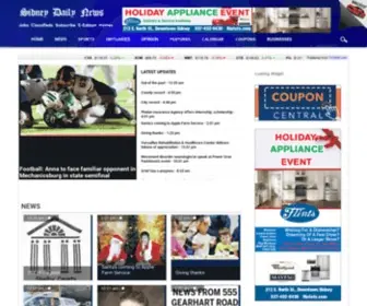 Sidneydailynews.com(Sidney Daily News) Screenshot