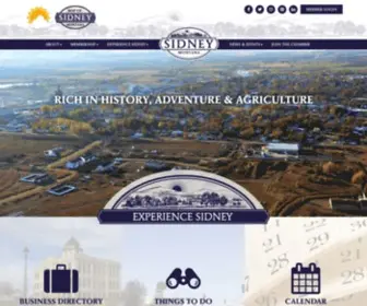 Sidneymt.com(Sidney CVB) Screenshot