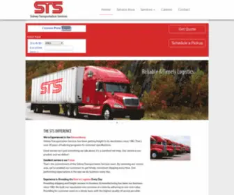 Sidneytransportationservices.com(Ohio Shipping and Delivery) Screenshot