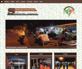 Sidoarjoaman.com(Sidoarjo Aman) Screenshot