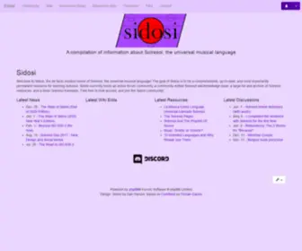 Sidosi.org(Sidosi) Screenshot