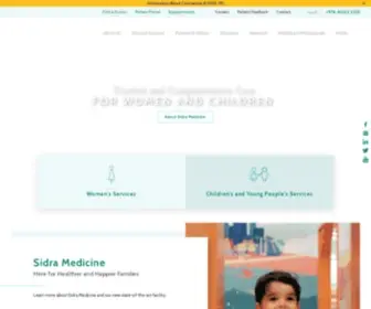 Sidra.org(Sidra Medicine) Screenshot