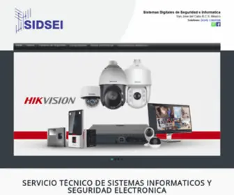 Sidsei.com(Sistemas Digitales De Seguridad e Informatica) Screenshot