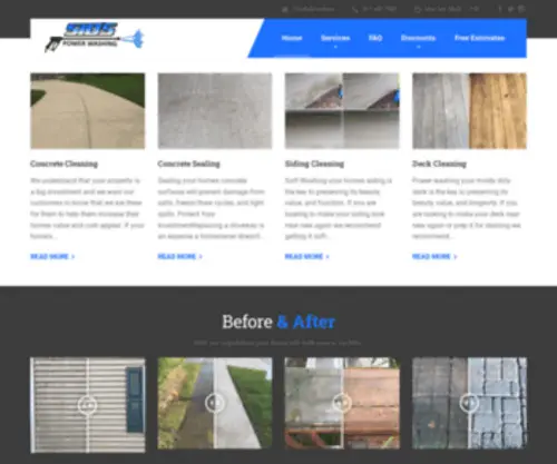 Sidspowerwashing.com(Sid's Power Washing) Screenshot