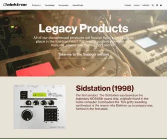 Sidstation.com(Legacy Products) Screenshot