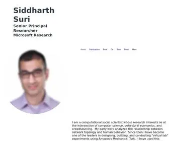 Sidsuri.com(Home) Screenshot