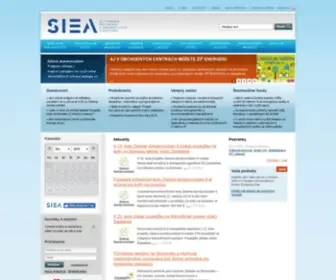 Siea.sk(Domovská stránka) Screenshot